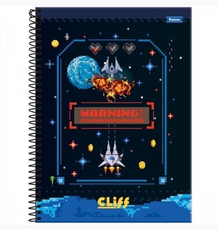 CADERNO C.D. 1X1 CLIFF MASC.